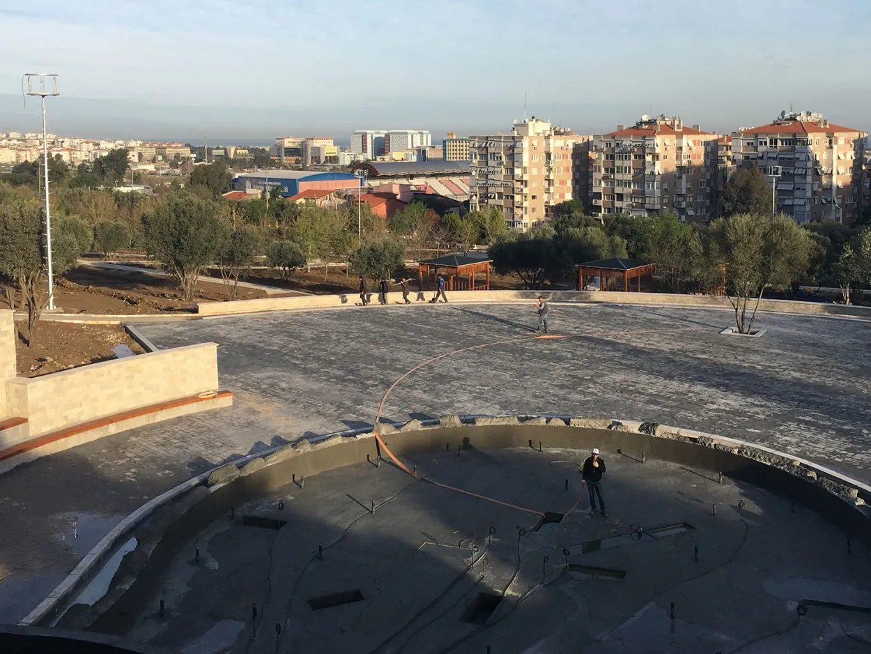 Ekonomi Üniversitesi Kayrak Taşı Döşeme İşi
