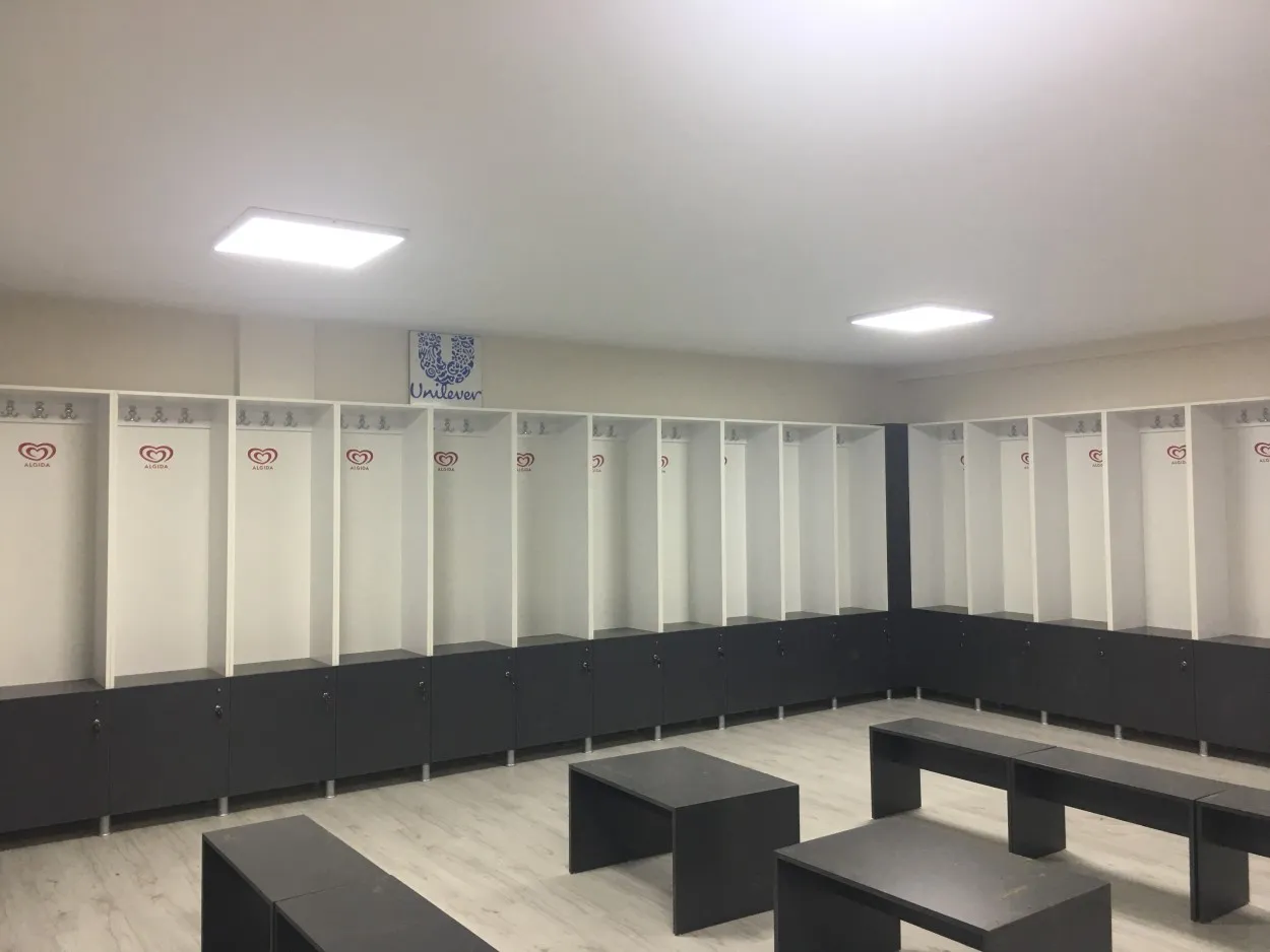 Algida Soyunma Odası İmalatı