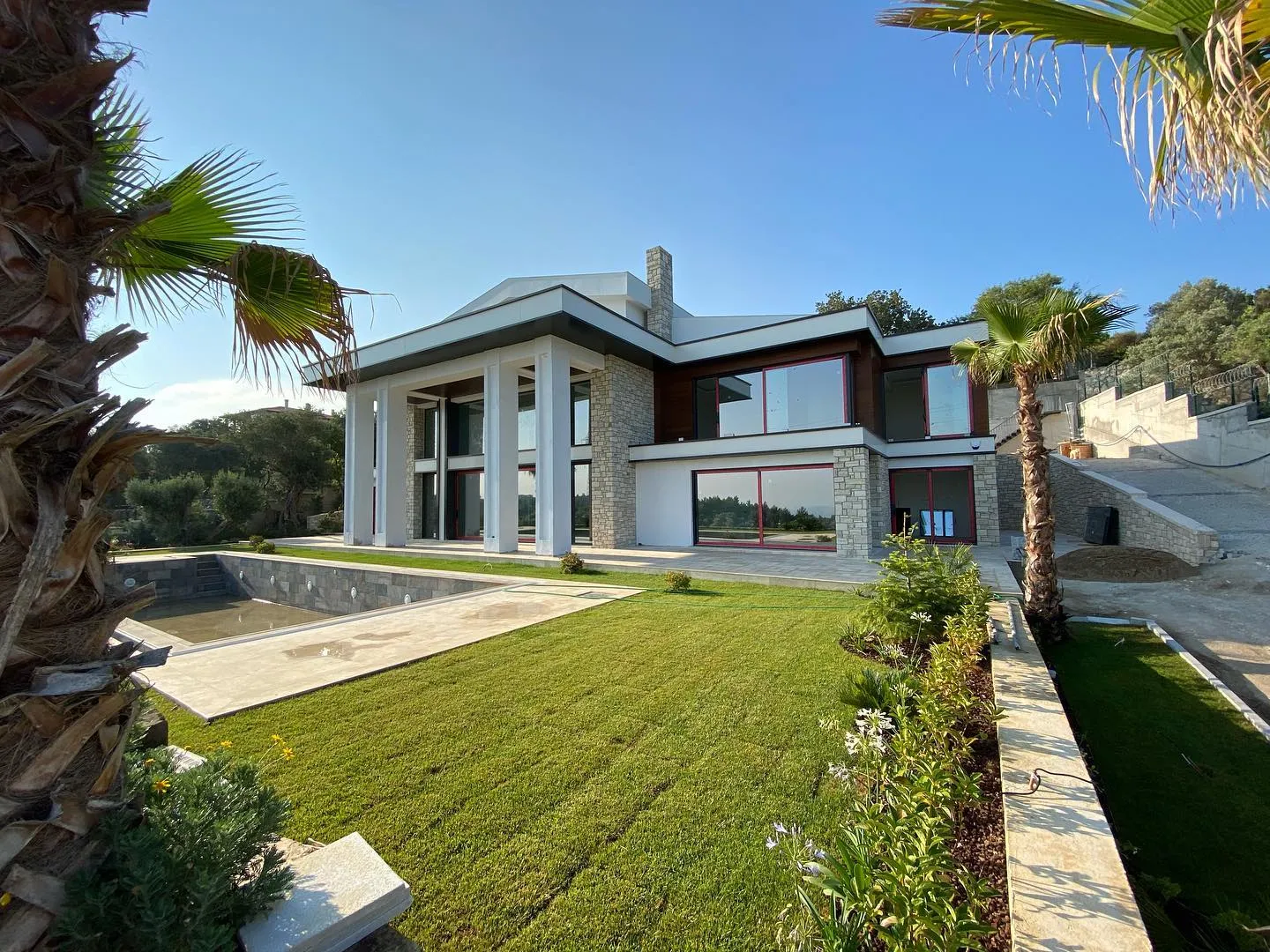 Urla Kekliktepe Villa İnce İşleri